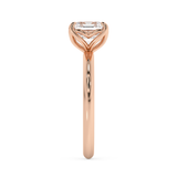 Asscher Solitaire Lab Grown Diamond Engagement Ring