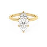 Marquise Solitaire Lab Grown Diamond Engagement Ring