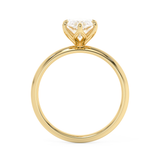 Marquise Solitaire Lab Grown Diamond Engagement Ring