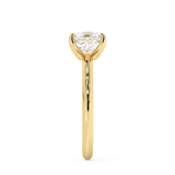 Cushion Solitaire Lab Grown Diamond Engagement Ring