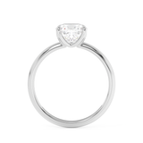 Cushion Solitaire Lab Grown Diamond Engagement Ring