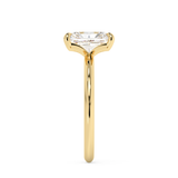 Radiant Solitaire Lab Grown Diamond Engagement Ring