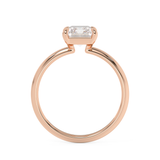 Radiant Solitaire Lab Grown Diamond Engagement Ring