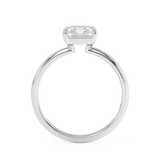 Radiant Solitaire Lab Grown Diamond Engagement Ring
