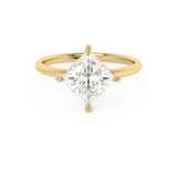 East West Princess Solitaire Lab Grown Diamond Engagement Ring
