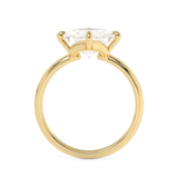 East West Princess Solitaire Lab Grown Diamond Engagement Ring