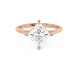 East West Princess Solitaire Lab Grown Diamond Engagement Ring