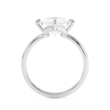 East West Princess Solitaire Lab Grown Diamond Engagement Ring