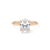 Oval Solitaire Lab Grown Diamond Engagement Ring