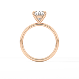 Oval Solitaire Lab Grown Diamond Engagement Ring