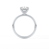Oval Solitaire Lab Grown Diamond Engagement Ring