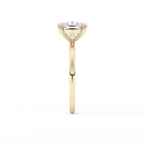 Cushion Solitaire Lab Grown Diamond Engagement Ring