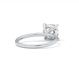 Cushion Solitaire Lab Grown Diamond Engagement Ring