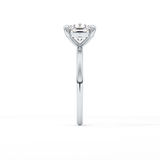 Cushion Solitaire Lab Grown Diamond Engagement Ring