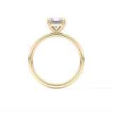 Radiant Solitaire Lab Grown Diamond Engagement Ring