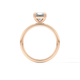 Radiant Solitaire Lab Grown Diamond Engagement Ring