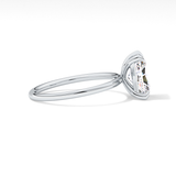 Radiant Solitaire Lab Grown Diamond Engagement Ring