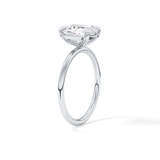 Radiant Solitaire Lab Grown Diamond Engagement Ring