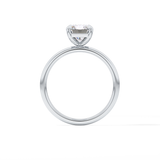 Radiant Solitaire Lab Grown Diamond Engagement Ring