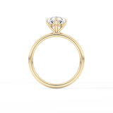 Pear Solitaire Lab Grown Diamond Engagement Ring
