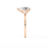 Pear Solitaire Lab Grown Diamond Engagement Ring