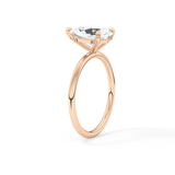 Pear Solitaire Lab Grown Diamond Engagement Ring