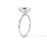 Pear Solitaire Lab Grown Diamond Engagement Ring
