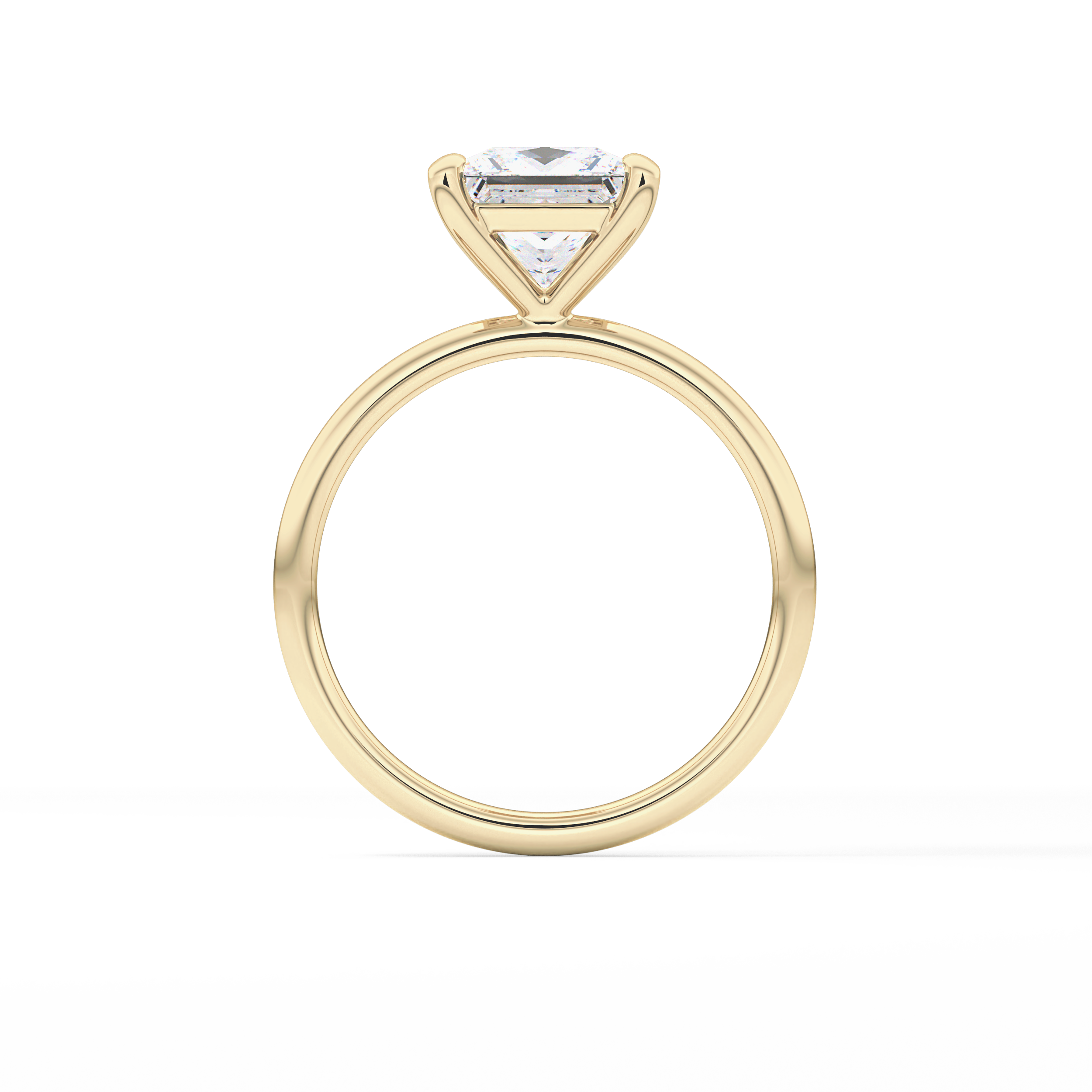 Princess Solitaire Lab Grown Diamond Engagement Ring