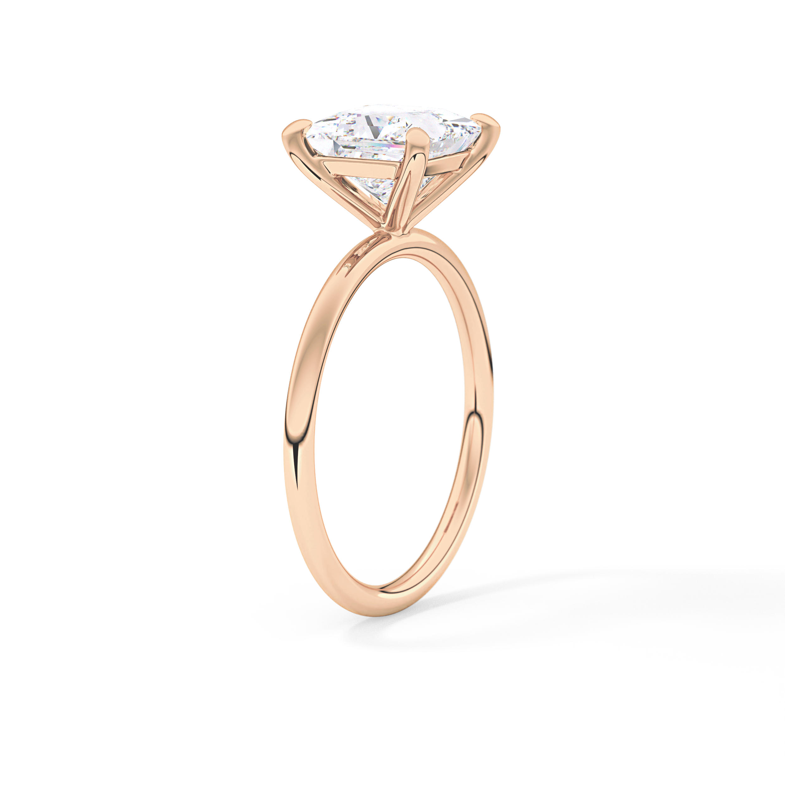 Princess Solitaire Lab Grown Diamond Engagement Ring