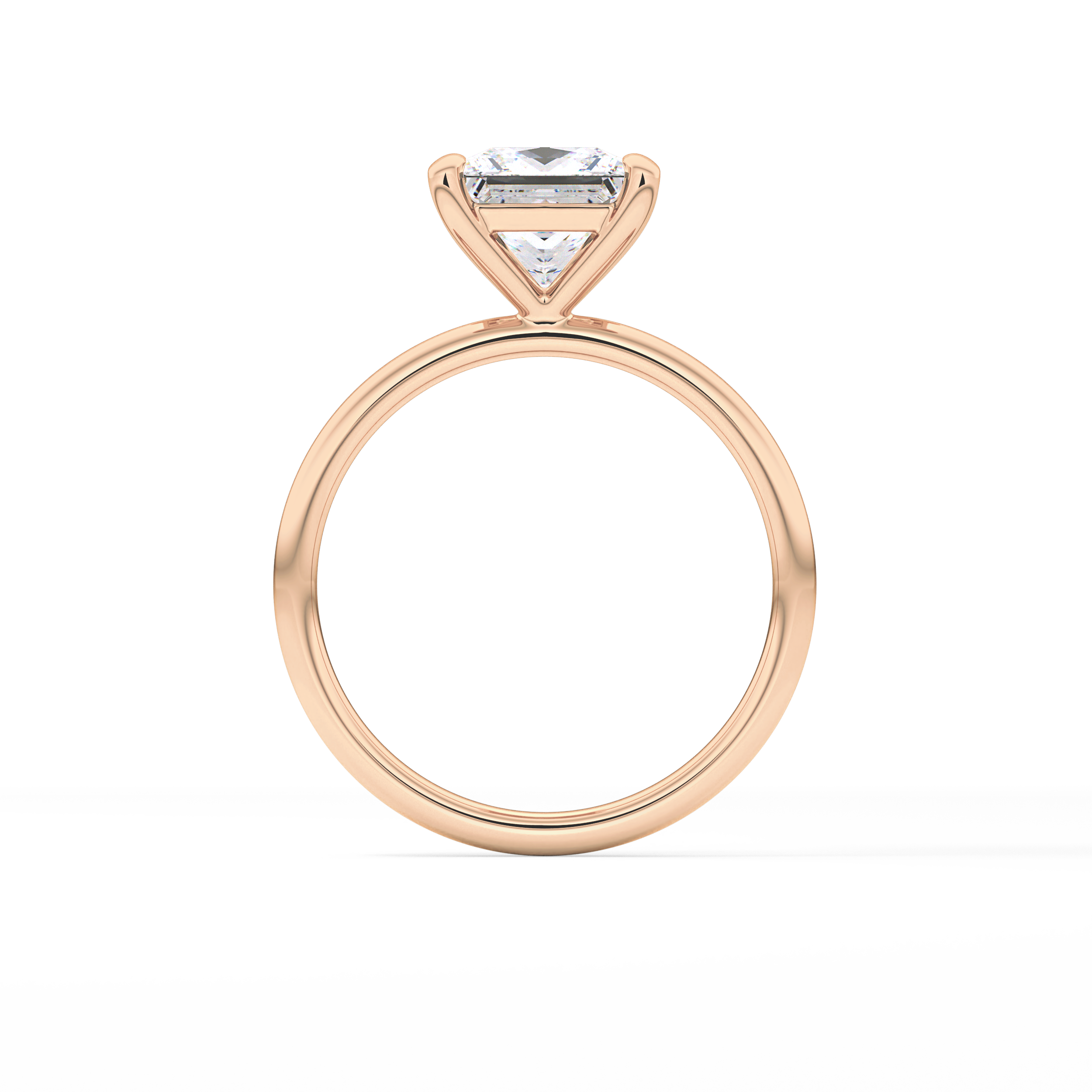 Princess Solitaire Lab Grown Diamond Engagement Ring