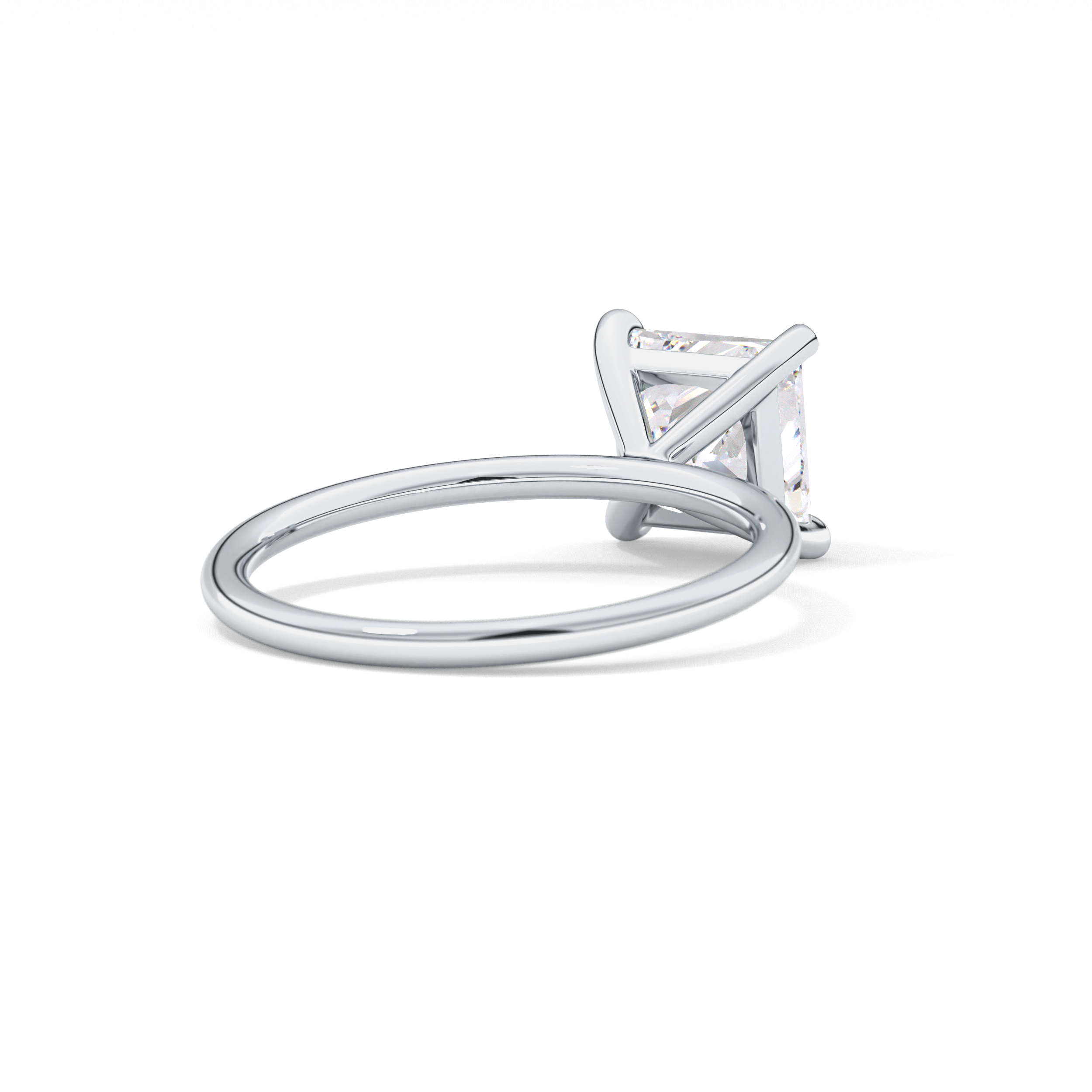 Princess Solitaire Lab Grown Diamond Engagement Ring