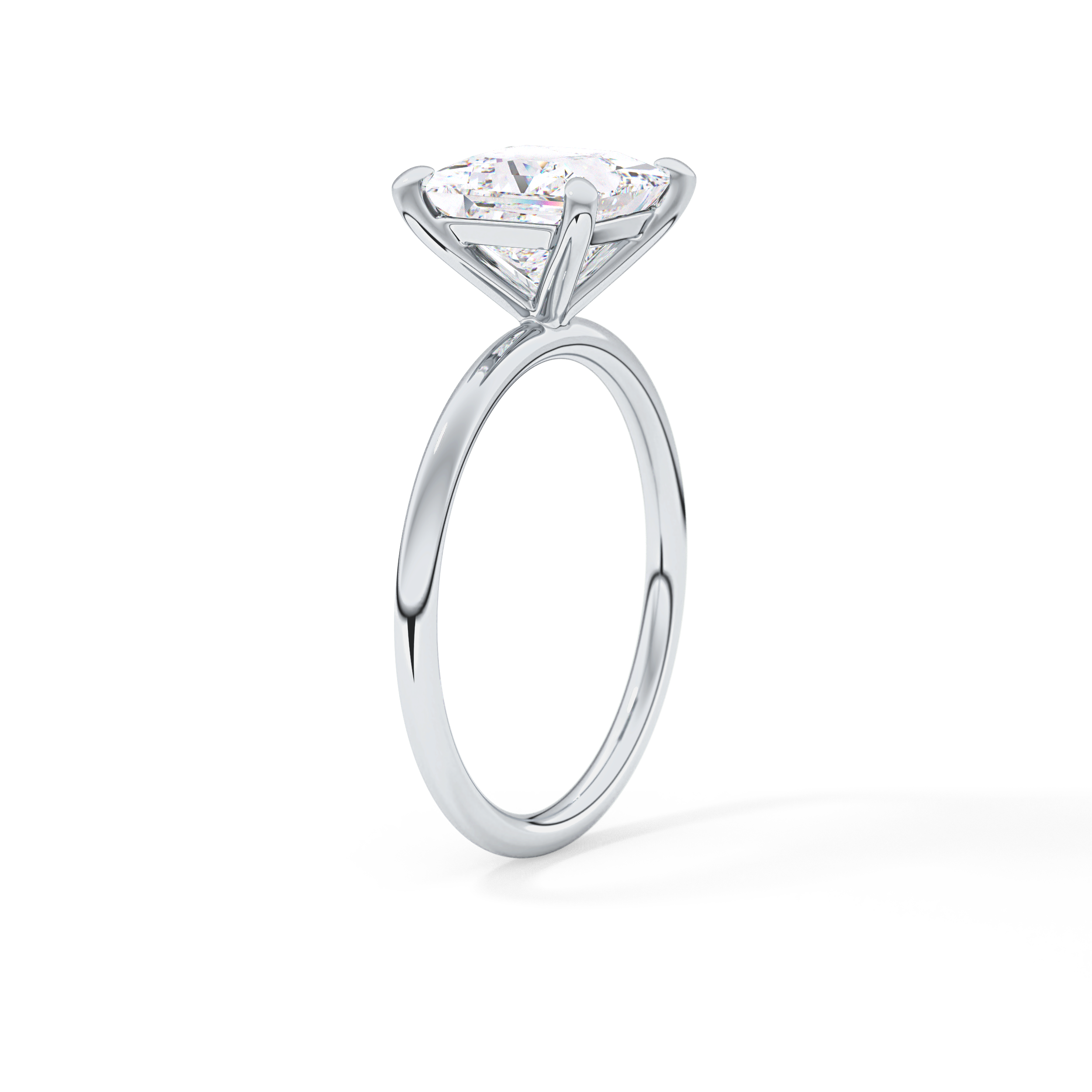 Princess Solitaire Lab Grown Diamond Engagement Ring