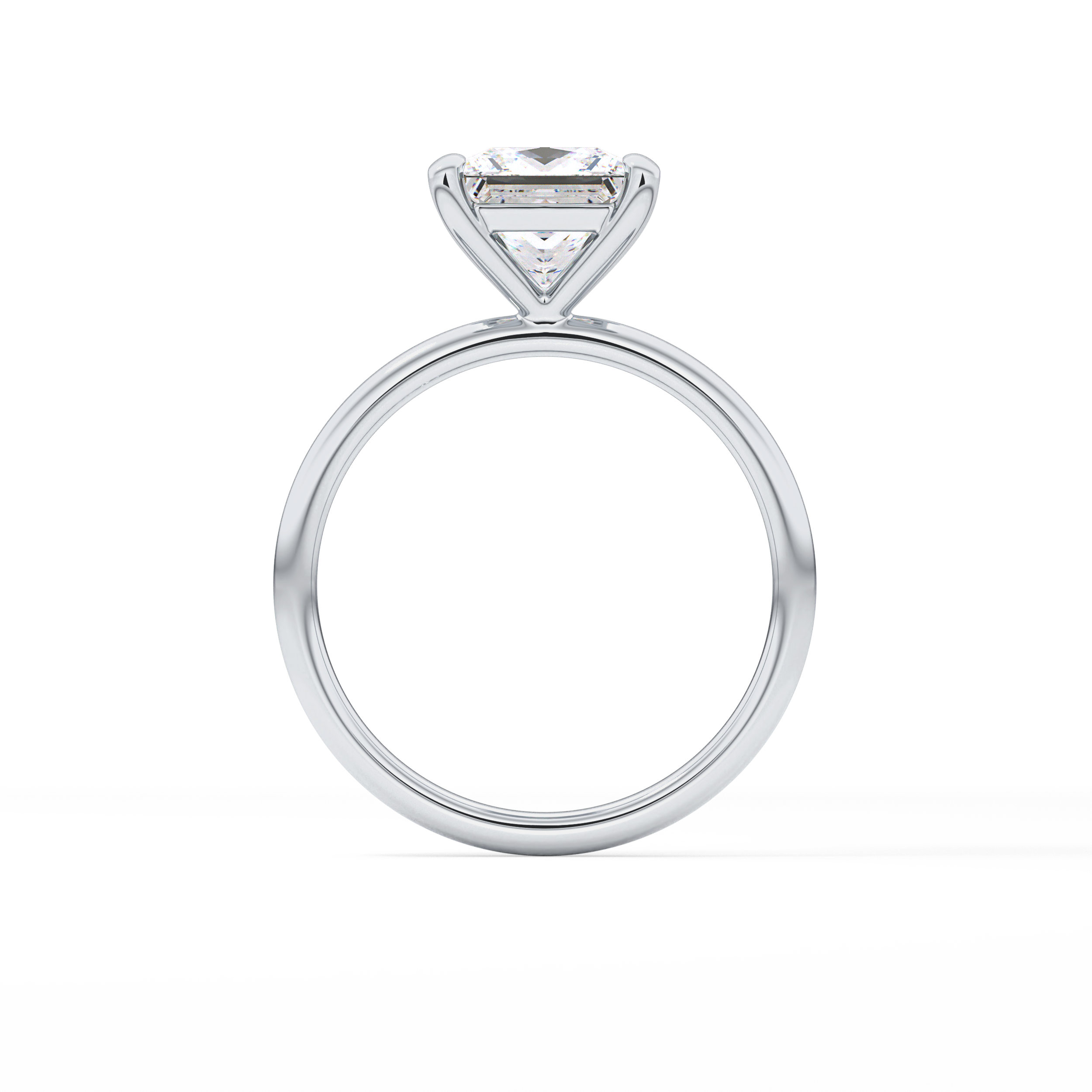 Princess Solitaire Lab Grown Diamond Engagement Ring