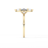 Marquise Solitaire Lab Grown Diamond Engagement Ring