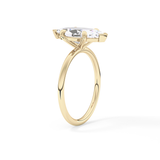 Marquise Solitaire Lab Grown Diamond Engagement Ring