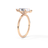 Marquise Solitaire Lab Grown Diamond Engagement Ring