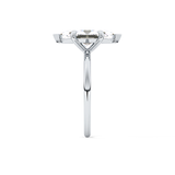 Marquise Solitaire Lab Grown Diamond Engagement Ring