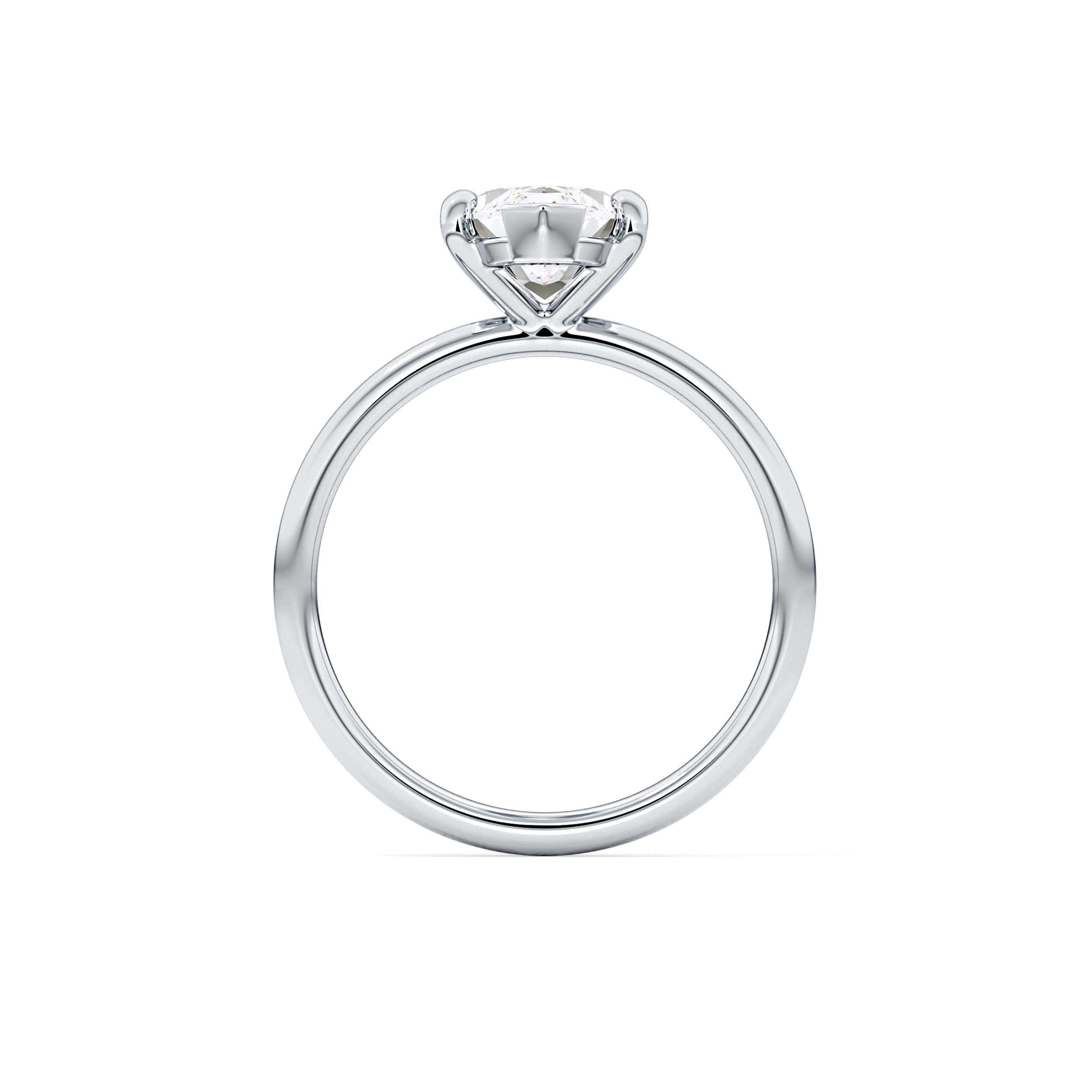 Marquise Solitaire Lab Grown Diamond Engagement Ring