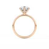 Round Solitaire Lab Grown Diamond Engagement Ring