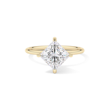 East West Princess Solitaire Lab Grown Diamond Engagement Ring
