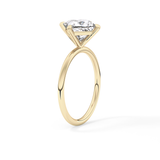 East West Princess Solitaire Lab Grown Diamond Engagement Ring