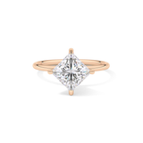 East West Princess Solitaire Lab Grown Diamond Engagement Ring