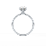 Oval Solitaire Lab Grown Diamond Engagement Ring