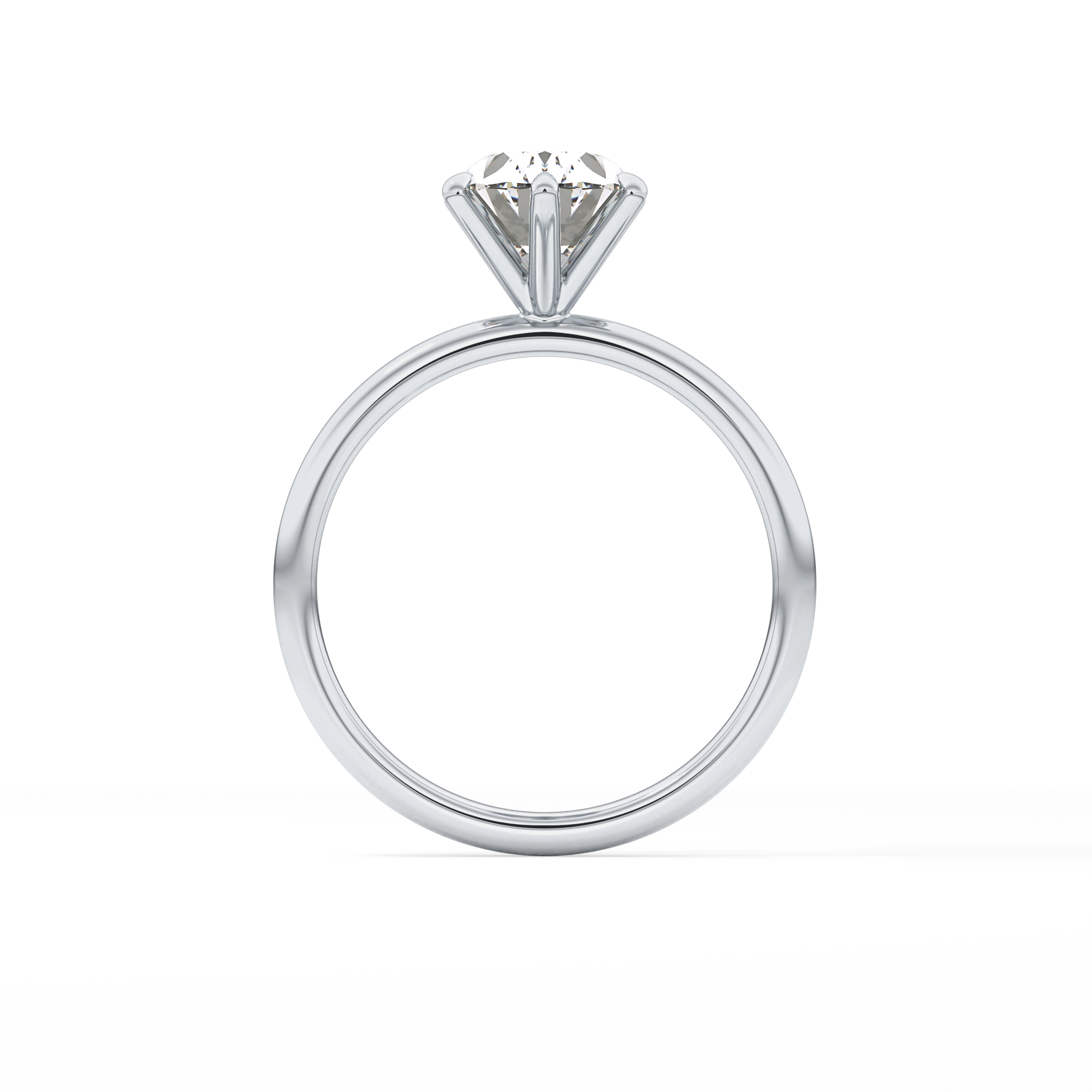 Oval Solitaire Lab Grown Diamond Engagement Ring