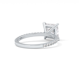 Princess Pave Lab Grown Diamond Engagement Ring