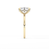 Oval Hidden Halo Lab Grown Diamond Engagement Ring