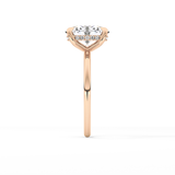 Oval Hidden Halo Lab Grown Diamond Engagement Ring