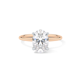 Oval Solitaire Lab Grown Diamond Engagement Ring