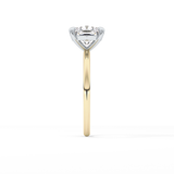 Cushion Solitaire Lab Grown Diamond Engagement Ring