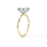 Cushion Solitaire Lab Grown Diamond Engagement Ring